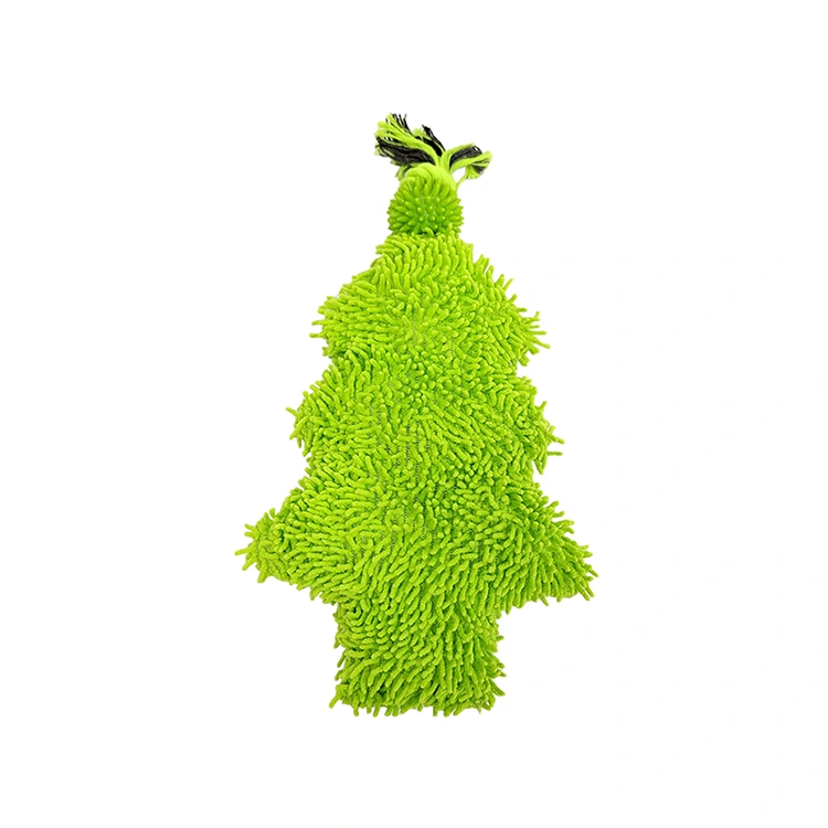 لعبة Chenille Christmas Tree Chew Toy